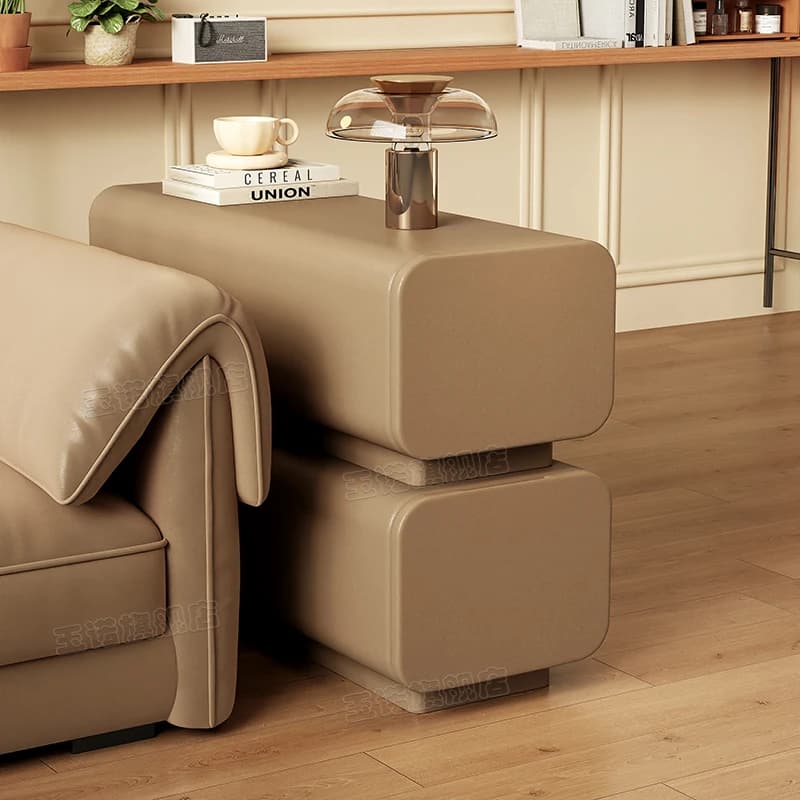 *-*modern Super Narrow Sofa Side Cabinet Light Luxury High Sense Solid Wood Small Apartment Living Room Crack Side Cabinet Simpl