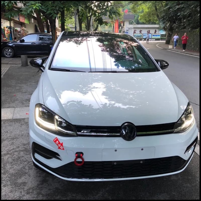 Car Styling For Volkswagen GOLF 7 MK7 MK7.5 2014-2018 Rearview Mirror Cover Caps Trim Decorative Frame Auto Parts Accessories