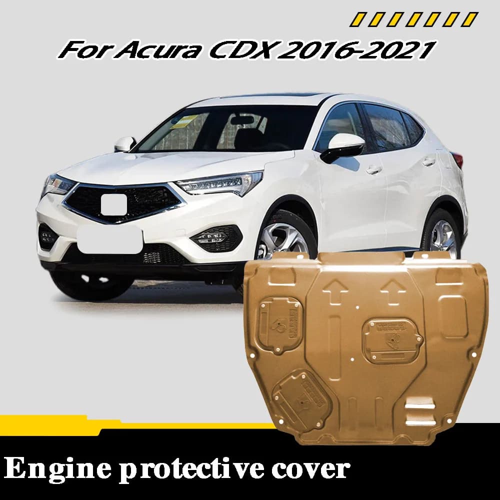 Vehicle - Specific Splash - Proof Durable Sturdy Engine Undercover And Lower Mudguard For Acura RDX 2018-2022 2.0T