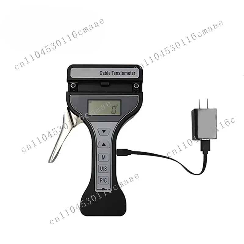 High Precision Portable Digital Wire Rope Tensiometer Handheld Cable Testing Equipment Steel