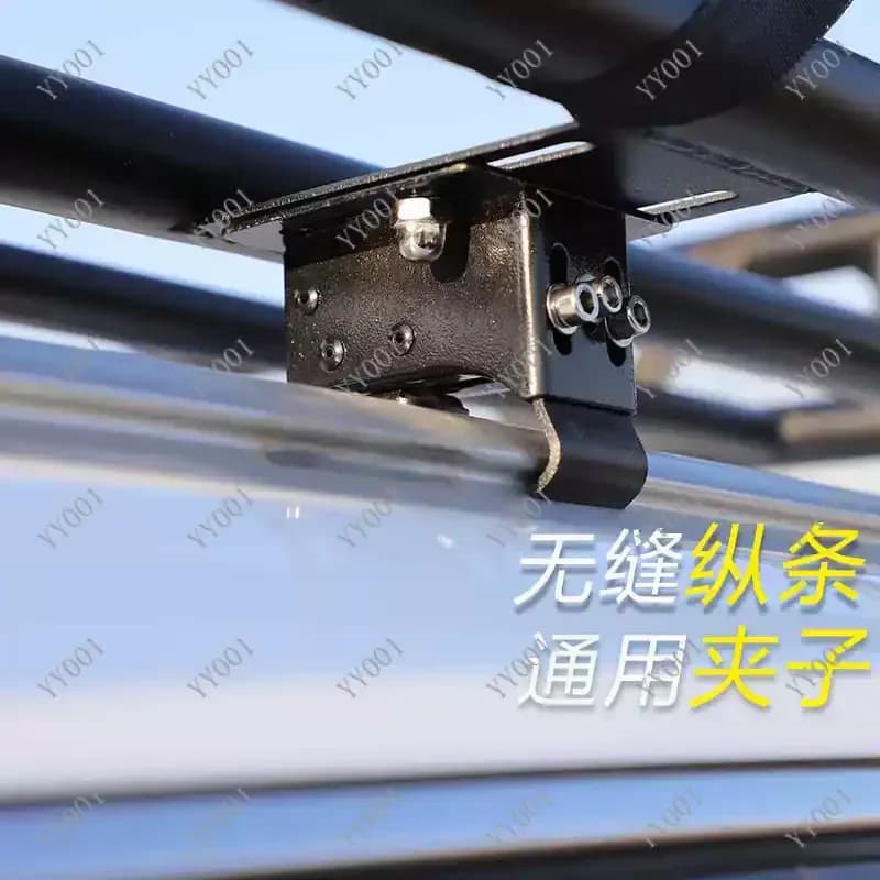 4 Pack Roof Rack Fixing Accessories, Seamless Luggage Rack Clip Fixing Buckles, Modified Luggage Frame Accessories