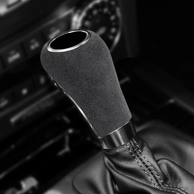 For Mercedes Benz W169 W203 W204 W211 W212 W461 W463 GLS X166 GLK X164 2009-2011 Italian Suede Overlay Gear Shift Knob Cover