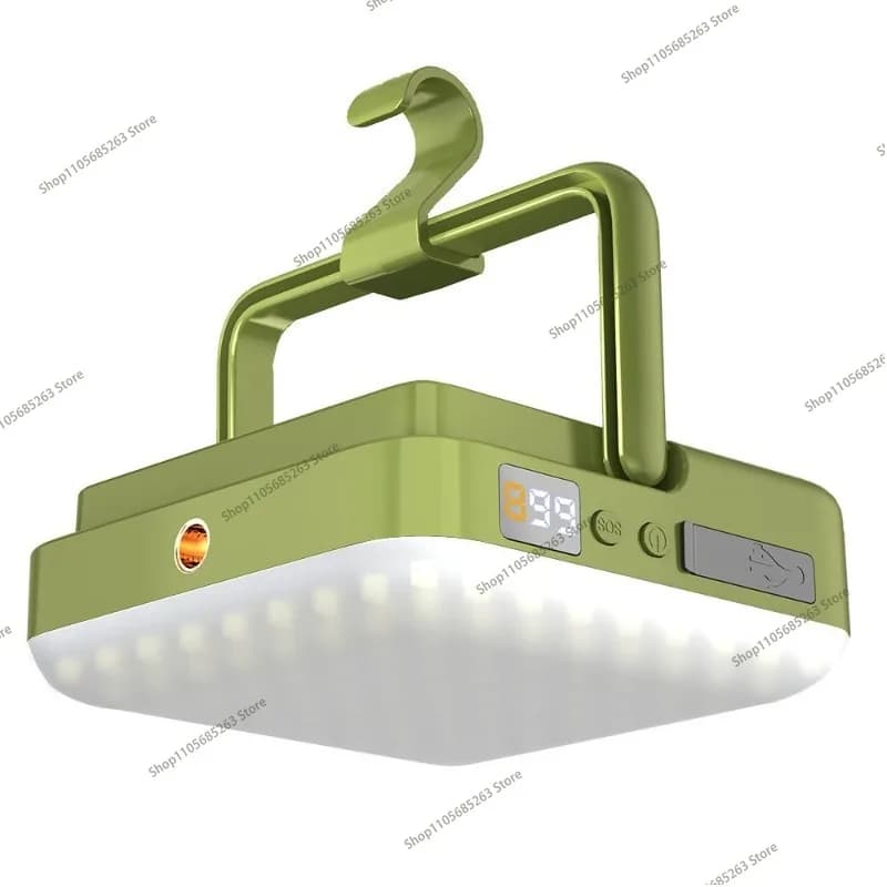 Waterproof Rechargeable LED Camping Light Magnetic Work Lamp