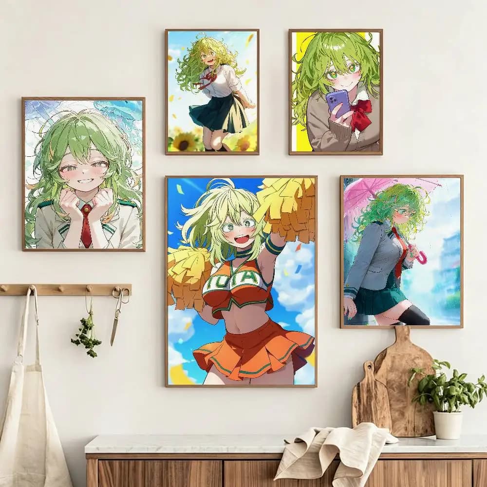 T-Toru H-Hagakure My Hero Academia Custom HD Waterproof Self Adhesive Wall Art Poster