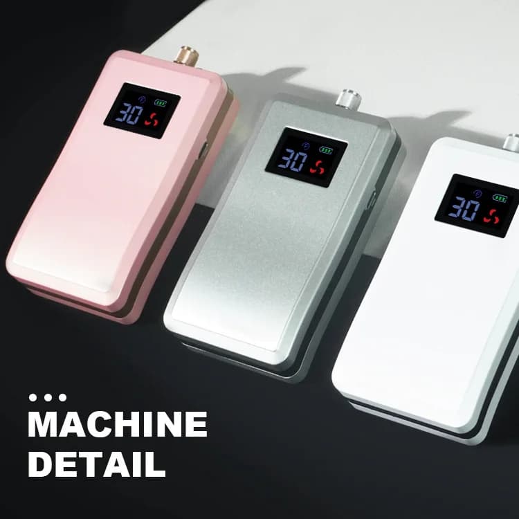 Sign Language Brushless Nail Polisher Dustproof Waterproof and Non-hot Nail Remover Efficient Nail Remover