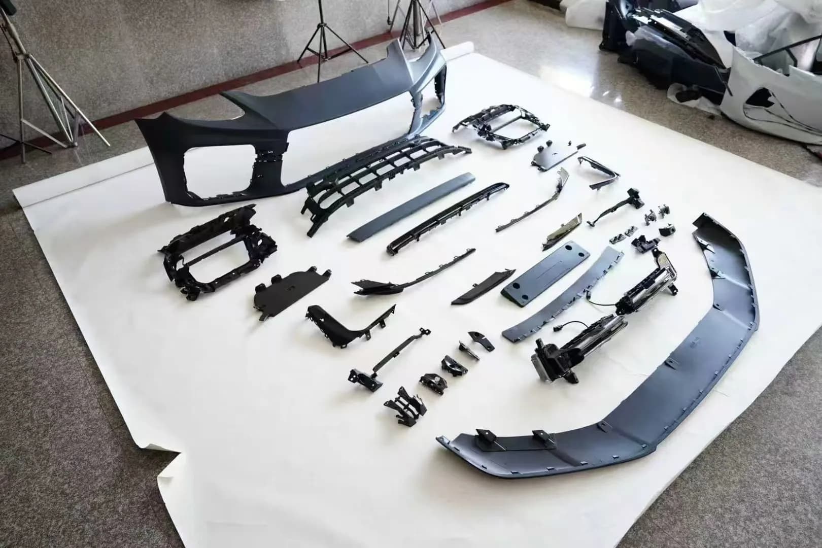 Car Accessories for   Cayman 971 Upgrade to 976 Front Bumper Body Kit