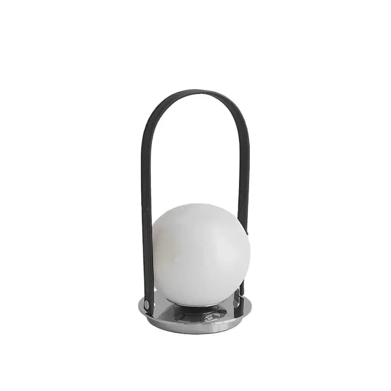 Simple modern light luxury design, marble small table lamp ornaments, sales office, model room, hotel exhibition hall