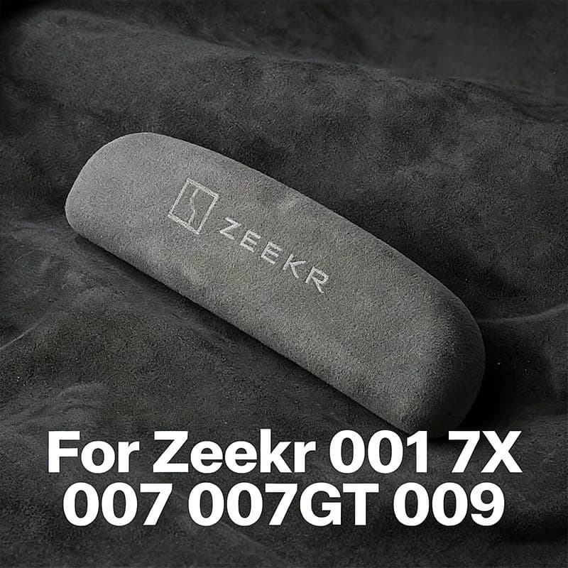 For Zeekr 7X 009 001 007 GT 2021-2026 Suede Glasses Box Sunglasses Holder Storage Box Sunglasses Rack Interior Accessories