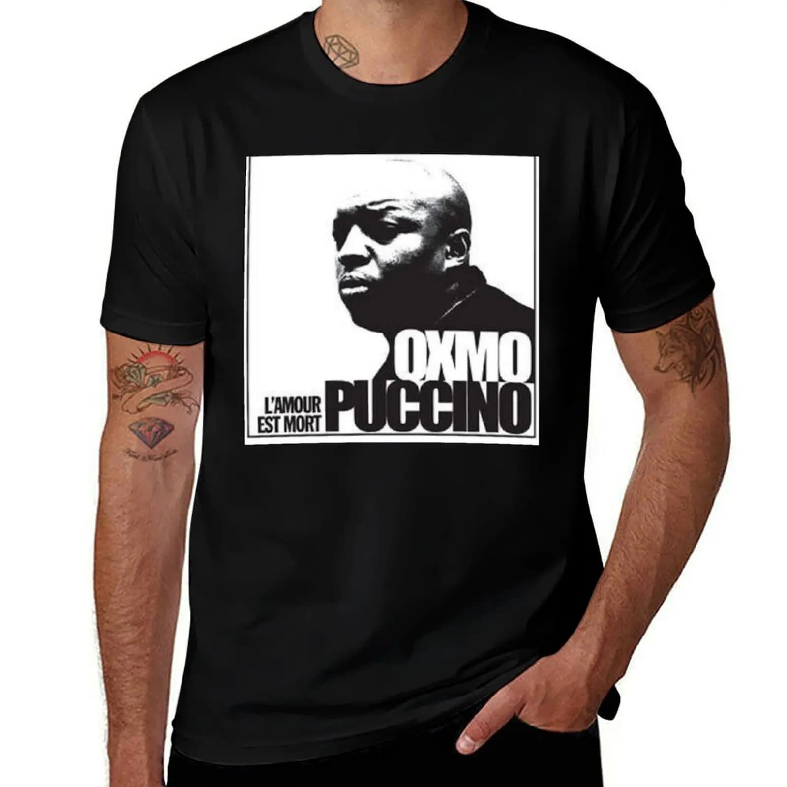 Oxmo Puccino T-Shirt funny t shirts dark humor man t shirt luxury man tshirt T-Shirt