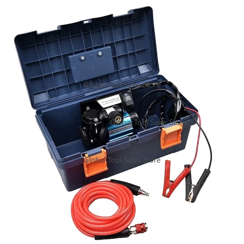 Hot Sale Twin 12v Air Compressor Carrying Case Hose Air Tank For 4x4 Accessories Ckmta12 Air Pump For Arb Compressor