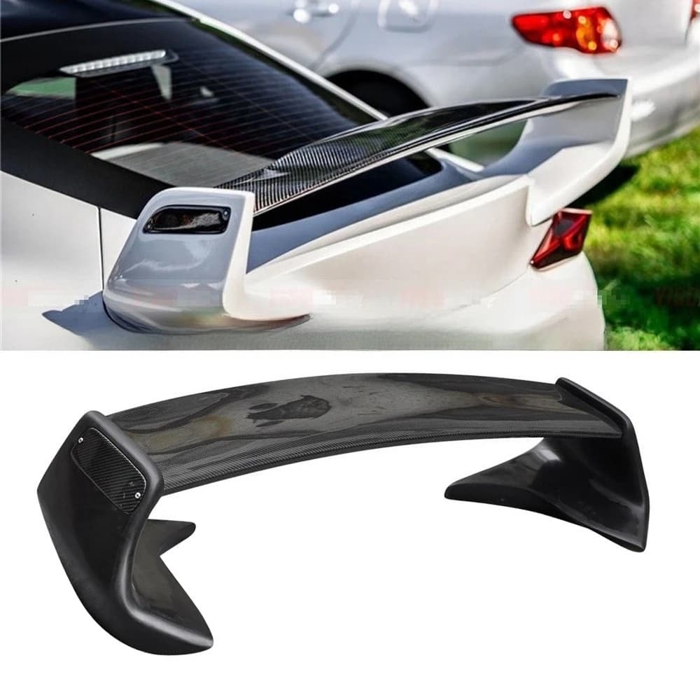 ST Spoiler Carbon Fiber + FRP Rear Trunk Tail Boots Lip Wing Duck Tail for A90 MK5 Auto Tuning