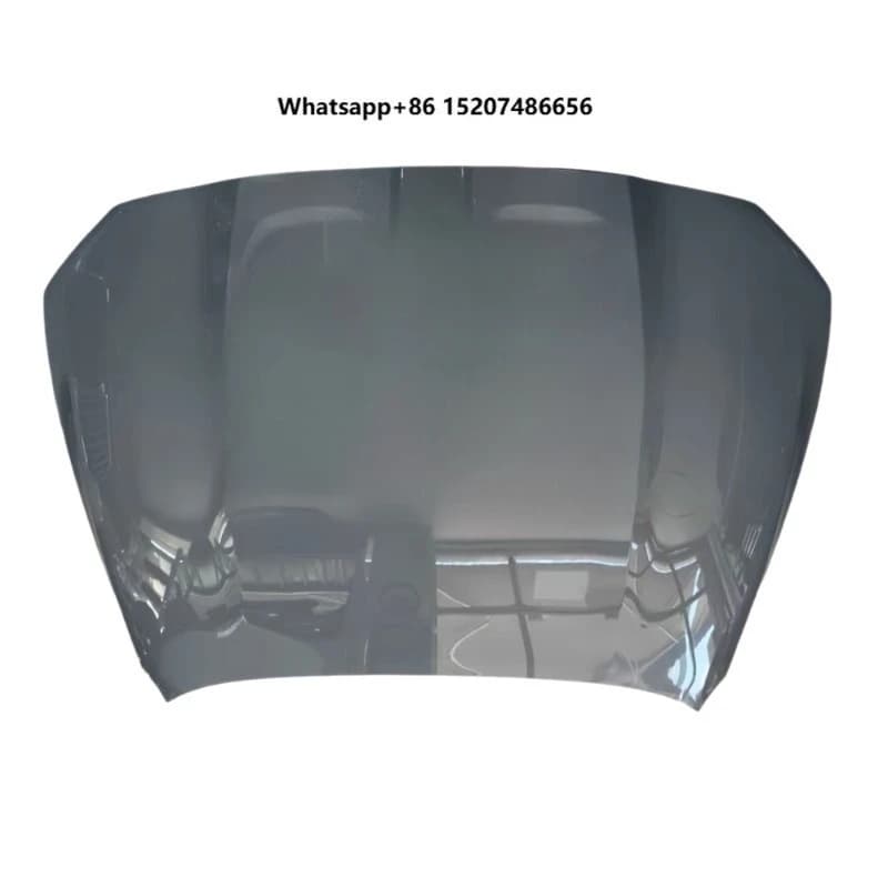 Aluminum Used Car Engine Hood Wings Front Bumper Headlights Taillights Grille Mesh Bumper Guards-Bolt-On