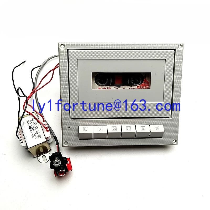 TA7668 Stereo Tape Recorder Head Front Amplification Board DIY Kit, Card Base Recorder