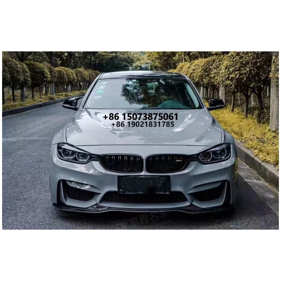 New Style Front and Rear Bumper Assembly with Grille for 3 Series F30 F35 2012-2018 Upgrade to M3 Car Body Kit