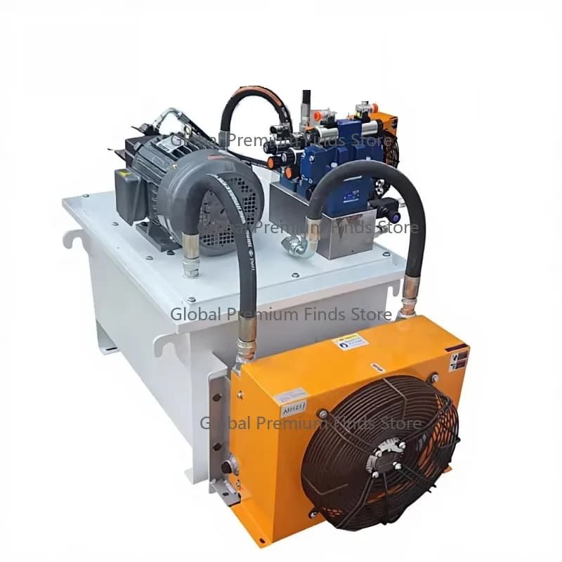 Hydraulic Power Station  Electric Hydraulic Power Unit  Pack 1.5/2.2/3/5.5/7KW Solenoid Valve Oil Pump Customized  Cylinder