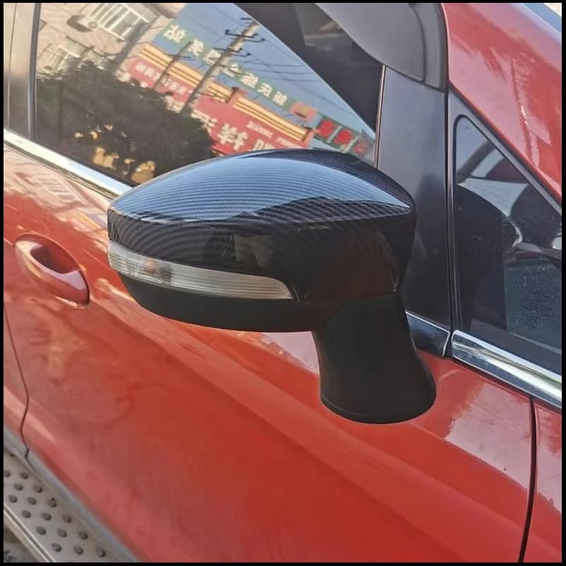 Car Styling For Ford Kuga Escape 2013-2018 Rearview Mirror Cover Cap Housing Replace Types Protector Trim Accessories