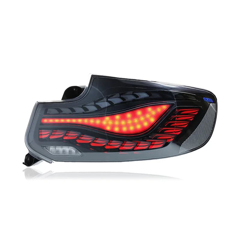 Modified High Quality Plug&play Tail Lamp Full LED Taillight Dragon Scale Style Rear Lamp forBMW 2 Series F22/F23 2014-2020