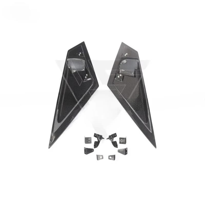 SV Style Dry Full Carbon Fiber Car Exterior Parts Air Side Vent for Lambo Aventador LP700 2011-2015 Carbon Vent