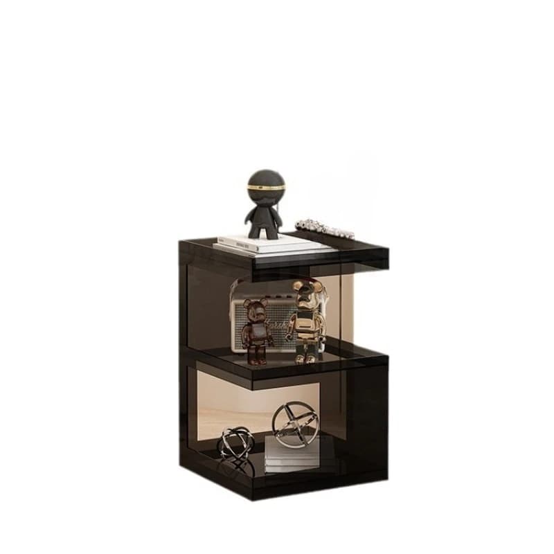 Acrylic sofa side table, simple and modern, living room corner table, transparent small coffee table