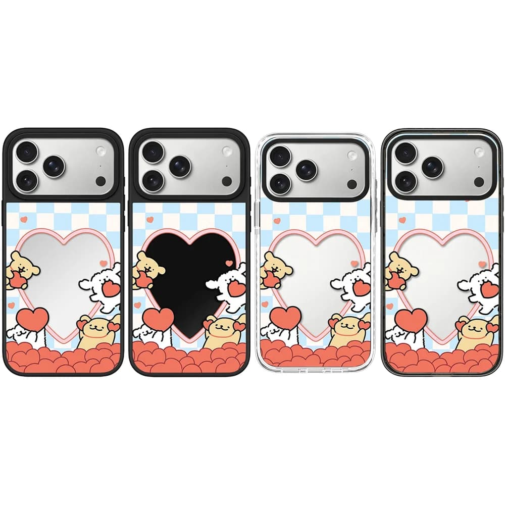 6061016 Acrylic / Mirror Magnetic Case: Compatible with IPhone 17 16 15 14 13 12 Pro Max 17 Air