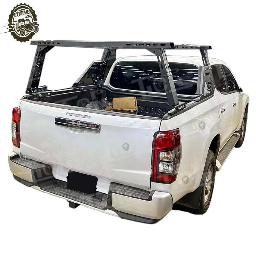 Factory Priced Custom Logo Iron Steel Roll Bar Adjustable Pickup Truck Bed Anti-Sport Roll Cage for Hilux Revo Vigo Tacoma