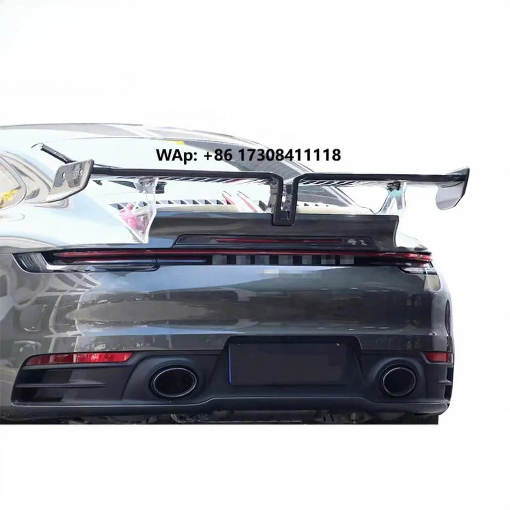 Carbon Fiber FRP Rear Trunk Lip Wing Spoiler for 911 992 Car Body Kit