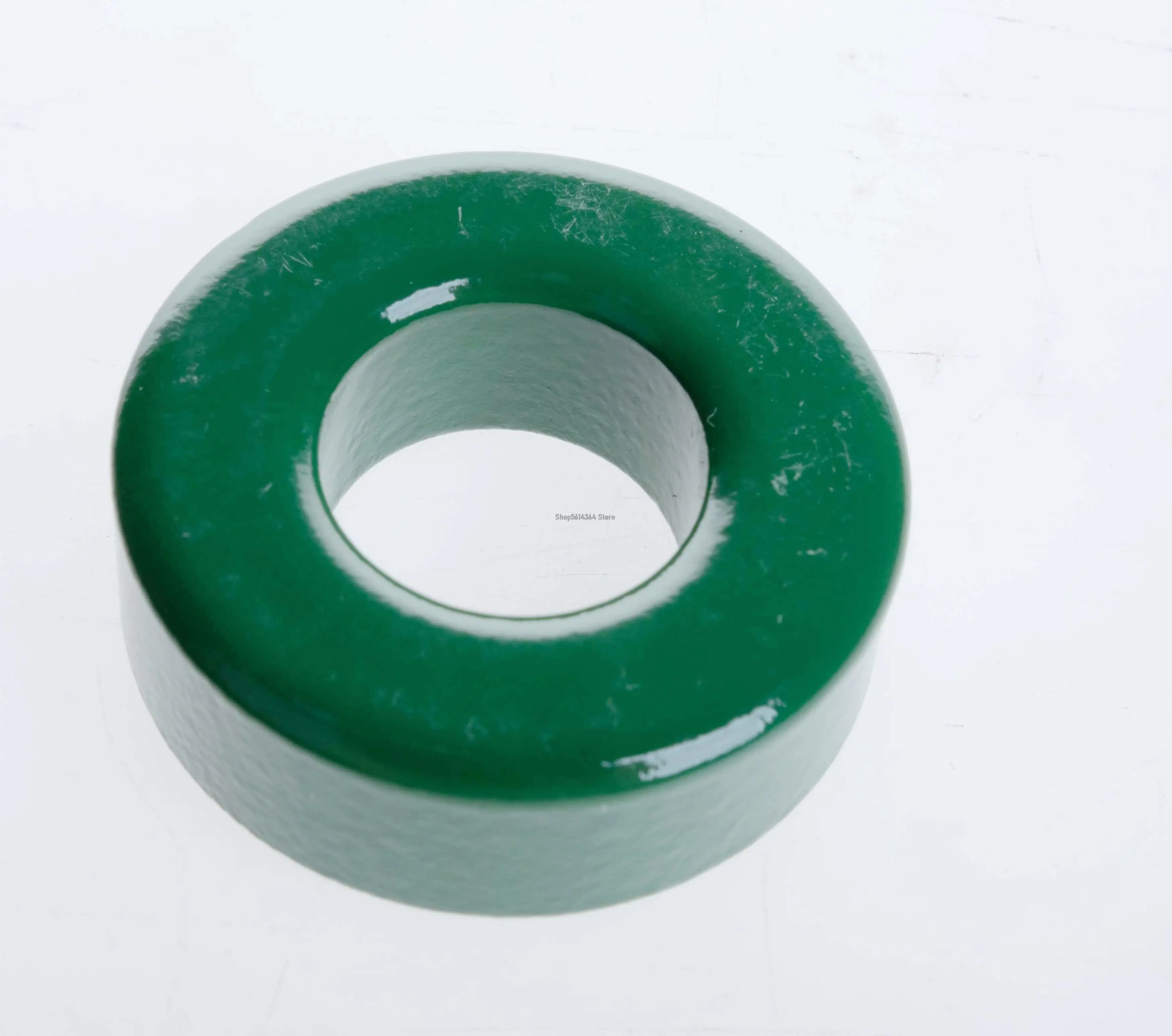 T63-38-25 63X38X25mm Green MnZn EMI Filter Ring For Transformer Ferrite Core 5700-24750nH/N2 R2k-R10k