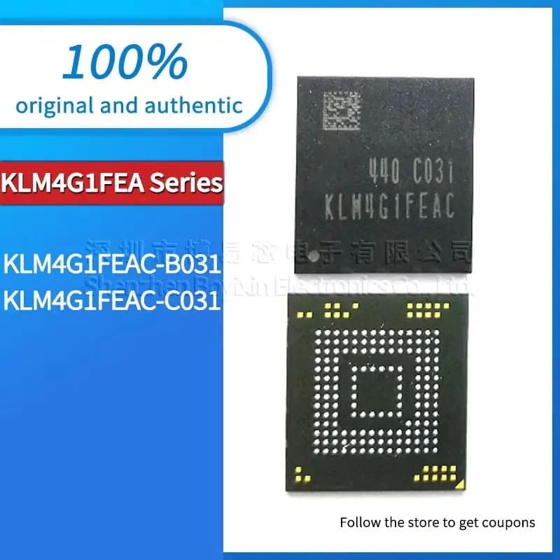 KLM4G1FEAC-B031 KLM4G1FEAC-C031 Small size, Black casing