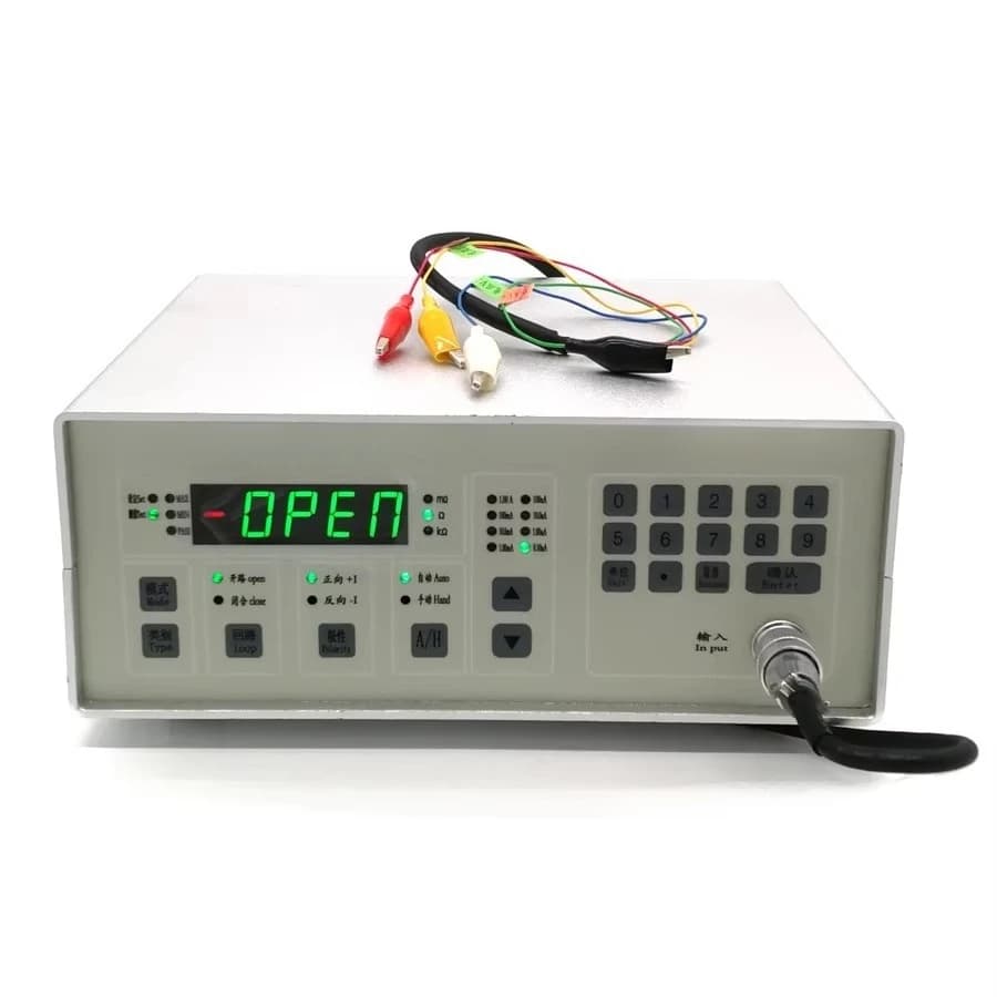 200mu Ohm200k Ohm Digital Four Probe Tester/ Ac Resistance Meter