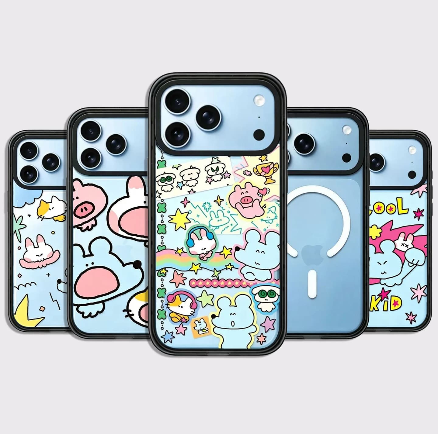 6081935 Impact Black Magnetic Phone Case Cover for IPhone 12 13 14 15 16 17 18 Pro Max Case