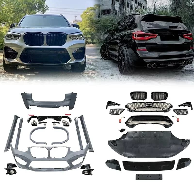 Factory New High Quality X3M Body Kit for  X3 G01 G08 2018-2021 Upgrade to X3M Look