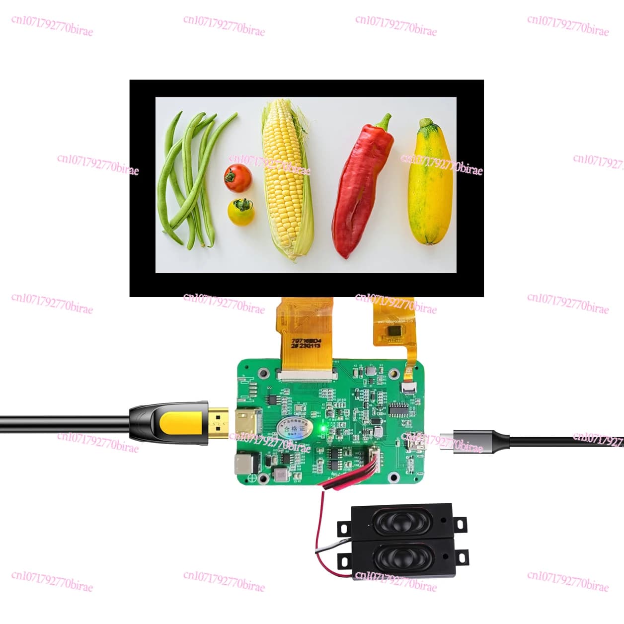 Full High Definition Lcd Display Module Lvds To Hdm-i Converter Controller Board