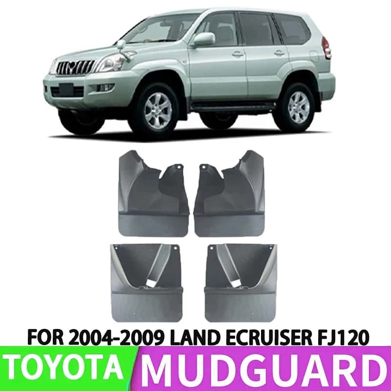 For 2004-2009 Toyota Overlord FJ120 TOYOTA PRADO Front and Rear Wheel Fenders Splash Retort