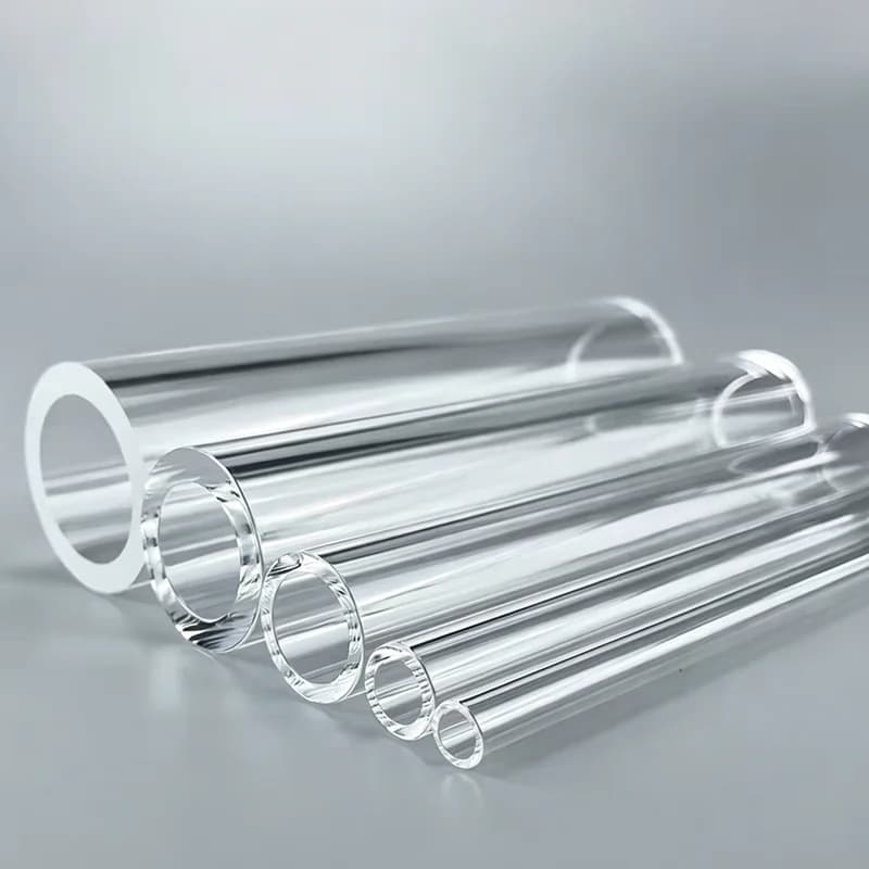 10pcs Quartz Capillary quartz Tube OD 2mm to 25mm Silica Single-Bore Glass Capillary Tube/High Temperature Glass pipe