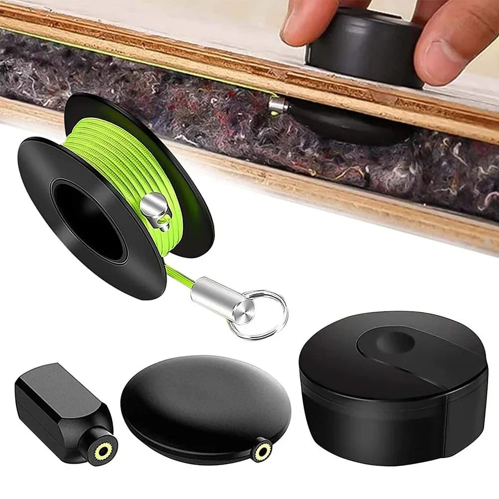 Electrician Wire Threading Device Magnetic Nylon Guide for Household Concealed Cable Installation