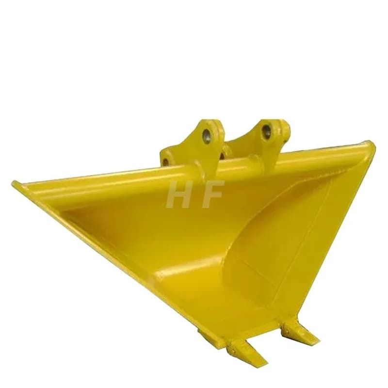 20 Ton Excavator Buckets Trapezoidal V Ditching Standard Heavy Duty Rock Bucket Excavator Parts Supplier