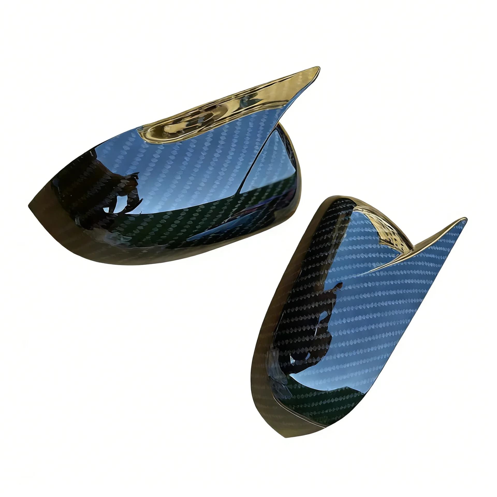 Suitable for the new Kia K2 KX Crooss modified horn reversing mirror cover rearview mirror cover protective cover 17-20