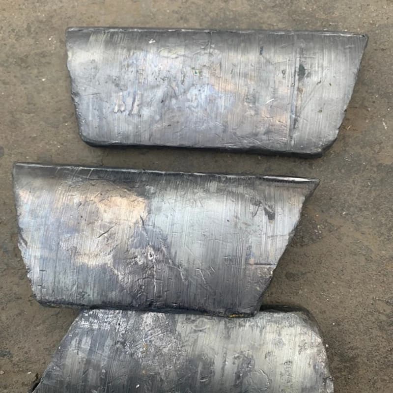 Pure Lead Ingot 1kg 500g Pb Block Ingot High Purity