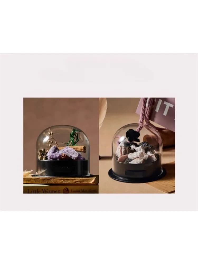 Crystal stone glass cover home decoration ornament