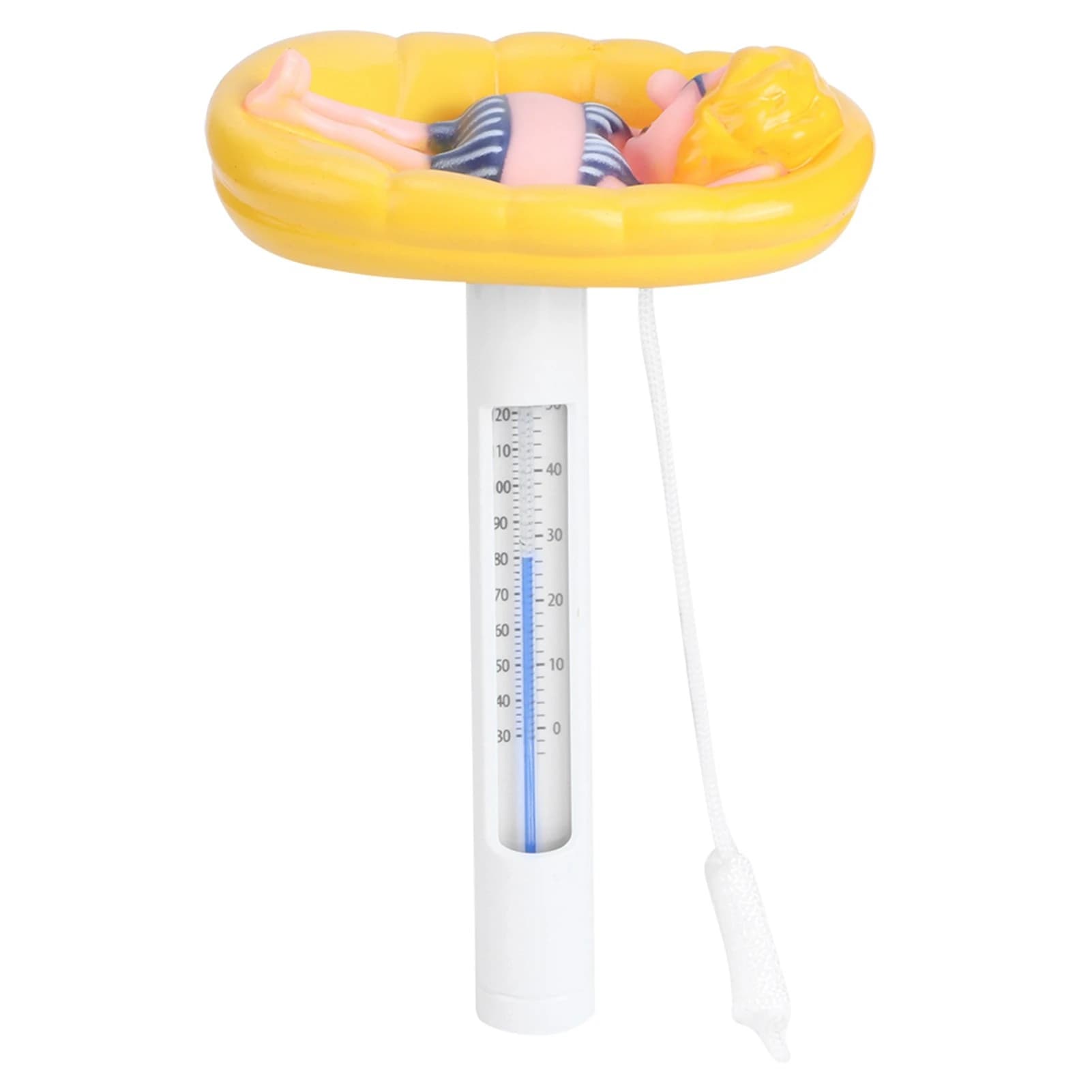 D5 Lovely Cartoon Shape Floating Swimming Pool Thermometer Temperature Meter with ℉/℃ Display Bath thermometer Water Temperature