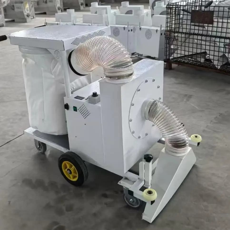 High-Power Industrial Vacuum Cleaner Road Cleaner and Dust Collector for Sawdust Cleaning