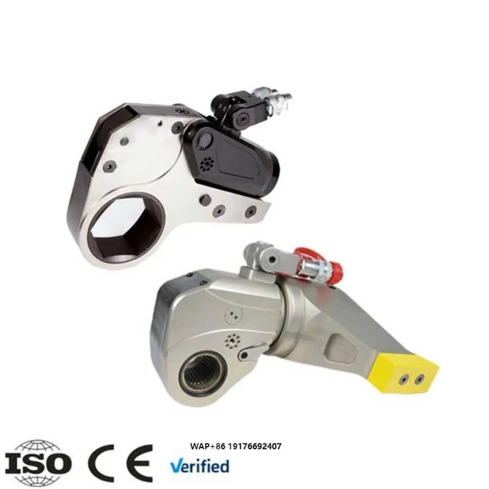 Professional Cordless High Torquing Tools Alloy Steel Hollow Set Impact Wrench for Tightening Bolts Hydraulic Torque Tool