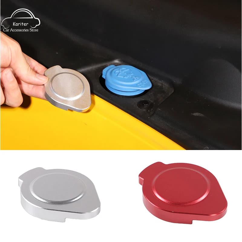 For Toyota Supra MK5 A90 For BMW Z4 G29 2019-22 Aluminum Alloy Engine Compartment Wiper Water Bottle Protection Cover Auto Parts