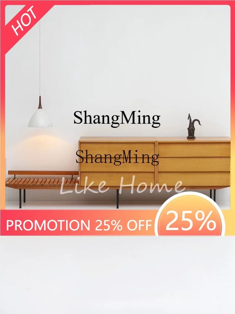 ZYY medieval style living room storage integrated large capacity storage drawer dining side storage cabinet