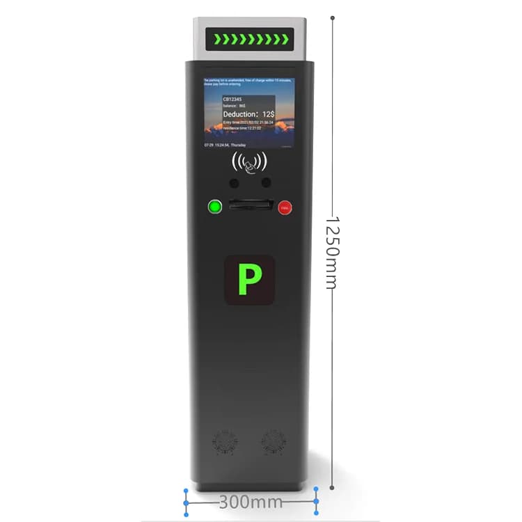 New Automatic Ticket/Card Dispenser System for Smart Car Parking Solution  Auto Pay Station Parking for Parking Lot