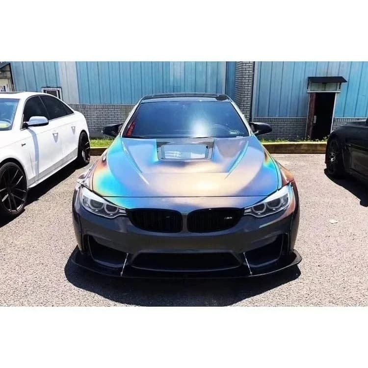 DE Style Carbon Fiber Front Lip Accessories Body Kit for F82 F83 M4