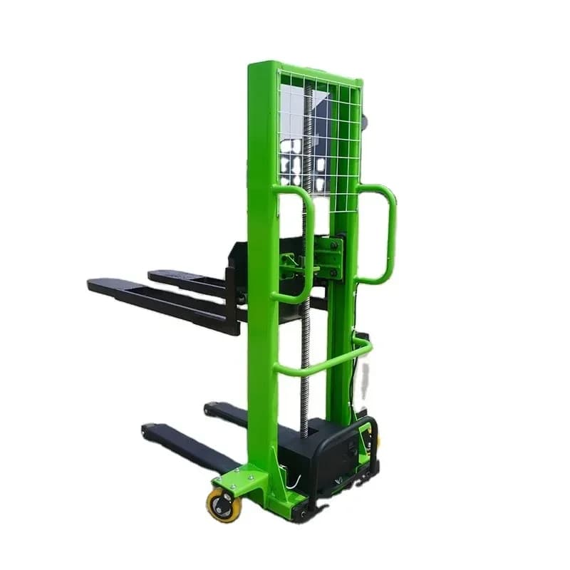 Small Electric Portable Hydraulic New Forklift Truck 1 Ton 1.5 Tons Foreign Trade for Handling Stackers Electric Forklift