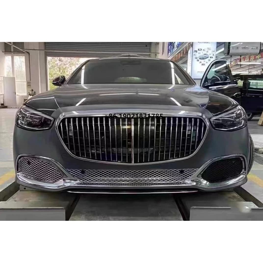Car Bumper for E Class W213 2020- to Front Bumper With Grille ,rear Diffuser With Exhaust Auto Body  Pipe
