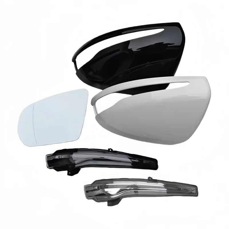 Left Right Heated Mirror Glass + Turn Signal Light For Mercedes-Benz C E S GLC Class W205 W213 W222 W238 X253 Rearview Mirror Co