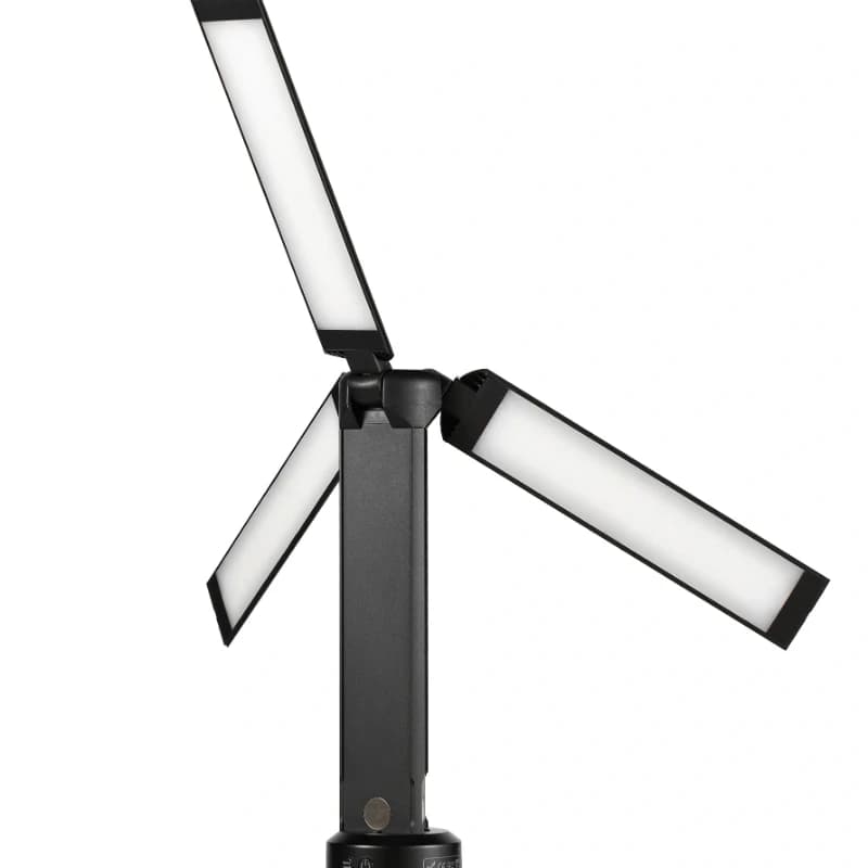 The built-in strong magnetic emergency light can attach to any iron object, freeing your hands